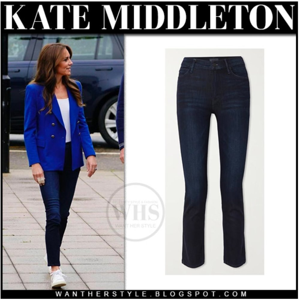 MOTHER THE DAZZLER Denim Straight Leg Jeans SIZE 25